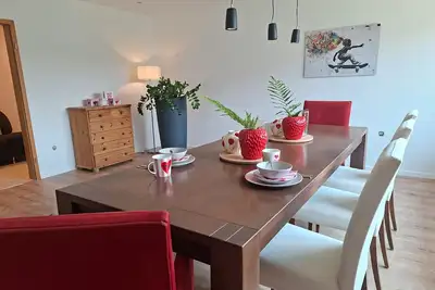 Image de Appartement 'Bei Tanja Und Marcus' avec terrasse privée, jardin privé et Wi-Fi