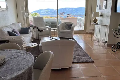 Image de Mandelieu Grand Duc -vue exceptionnelle - calme et sécurité - piscine