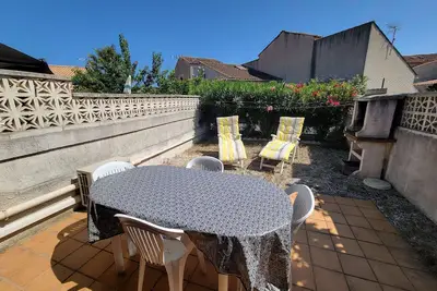 Image de Jolie maison dans résidence sécurisée avec piscine commune, 4 couchages, 400 m de la plage. . .