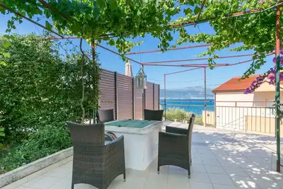 Image de Maison de vacances près de la mer Slatine, Ciovo (K-16343)