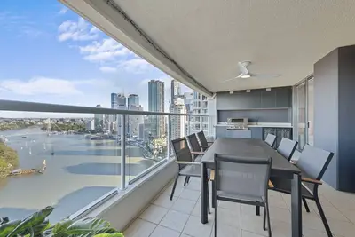 Image de Stylish Brisbane City Stay with Bbq, Pool & Gym