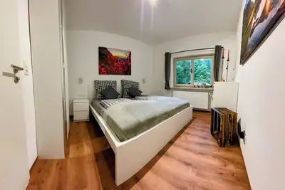 Image de Apartment 50 sqm, with separate entrance, balcony, 2 bedrooms, living room, shower/Wc, max. 4 pers.