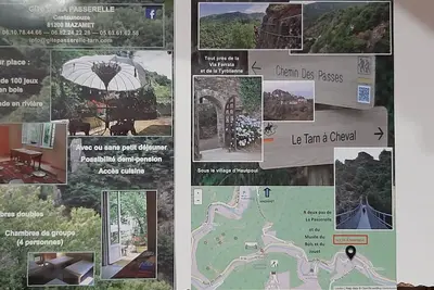Image de Gîte de groupe, nombreuses activités, rivière, passerelle, chiens ok, nature