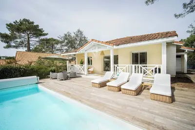 Image de Private 3-bedroom Villa in Moliets-et-Maa, Close to Beach