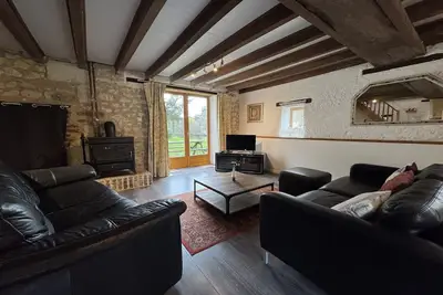 Image de Grange à Aubigné-Racan avec piscine
