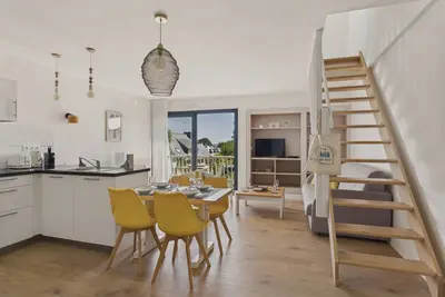 Image de 300 m de la plage - Appart pour 4 avec balcon