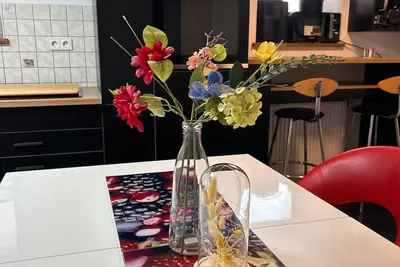 Image de Appartement de vacances moderne « Auf der Alb » - détente et aventure dans le Jura souabe