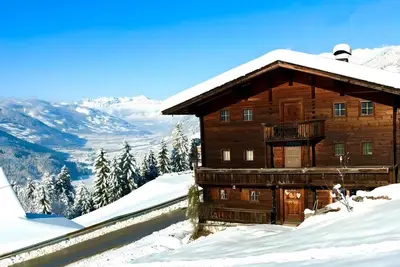 Image de Maison de vacances 'Oberlehen Hof' avec vue sur les montagnes, terrasse privée et Wi-Fi