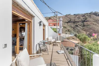 Image de Vacances 'Ático Fuente Hervera' avec vue sur la montagne, Wi-Fi et climatisation