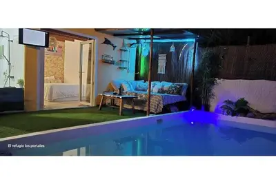 Image de Cottage with private pool (pets allowed)