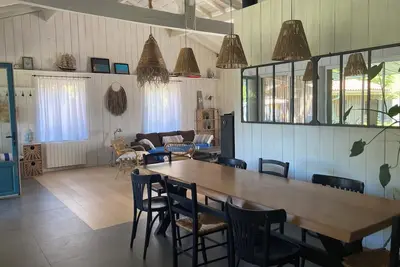 Image de Bassin D'Arcachon Maison Bois Dans Le Style Des Cabanes De Pecheurs