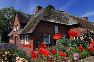 Image de Friendly apartment in a historic thatched house from 1854!