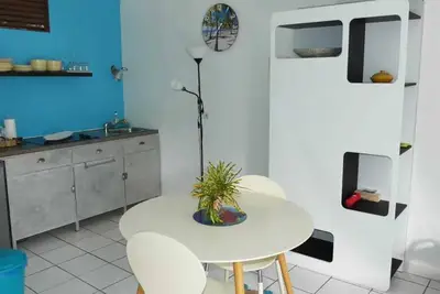 Image de Homerez - Studio confortable à La Trinité 30 m² avec vue mer et jardin