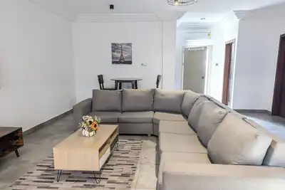 Image de 2-bedroom apartment with WiFi, fitness room in beautiful Accra