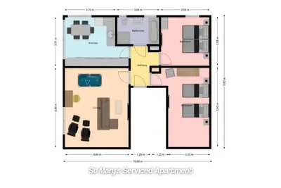 Image de 30% Monthly Discount | St Mary's Apartment
