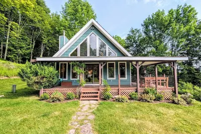 Image de Cozy Catskills A-frame hideaway