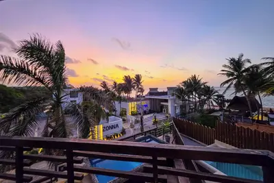 Image de Oceanfront Retreat in Aldea Thai at Mamita's Beach and close to 5th Avenue