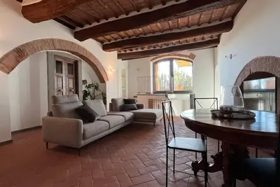 Image de Appartement 'Terrazza Su San Miniato' avec terrasse privée, Wi-Fi et climatisation