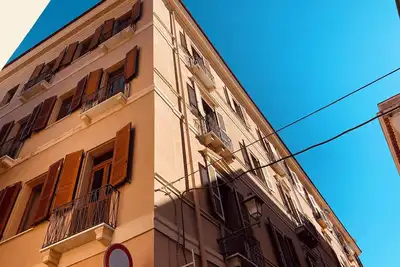 Image de Homerez - Studio à Cagliari, balcon vue ville