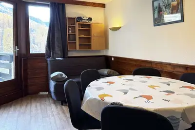 Image de Studio spacieux 6 pers, skis aux pieds, Wifi gratuit