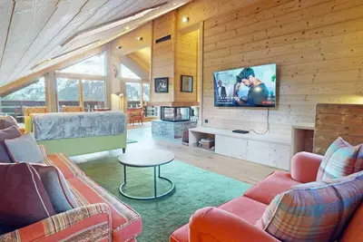 Image de Duplex 4 chambres au pied des pistes avec cheminée et WiFi à Méribel