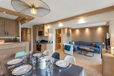 Image de Méribel 6 pers - Appart 67m², 3 ch, Parking, Wifi