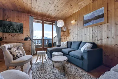 Image de Appartement neuf en triplex, La Rosière, 2 parkings, wifi