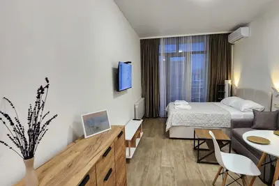 Image de Aria Mare - Charming 1-bedroom apartment in lovely Batumi with WiFi, Ac