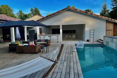 Image de Villa campagne avec piscine