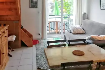 Image de Homerez - Appartement cosy à Saint-Mamet - 36 m² - Vue montagne
