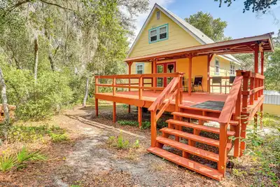 Image de < 1/2 Mi to Lake George Access: Cabin w/ Decks!