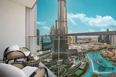 Image de Luxury 2br • Burj+Fountain View •Walk 2 Dubai Mall