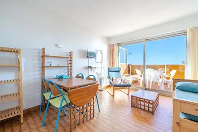 Image de Studio vue mer pour 4 avec Wi-Fi, séjour idéal!