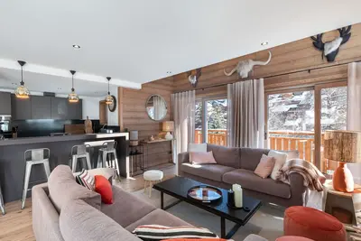 Image de Méribel, Duplex 12 pers, Proche centre, Wifi