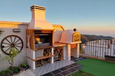 Image de Maison de vacances 'La Mafalda' avec vue sur la mer, terrasse privée et climatisation