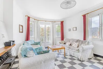 Image de Maison de vacances 'Escapade Au Lac' avec terrasse privée, jardin privé et Wi-Fi