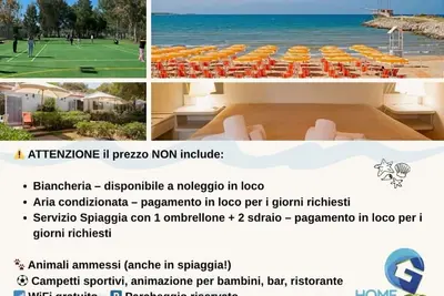 Image de Propriété dans un village de vacances 'Baia Falcone - Standard 303' avec vue sur la mer et climatisation