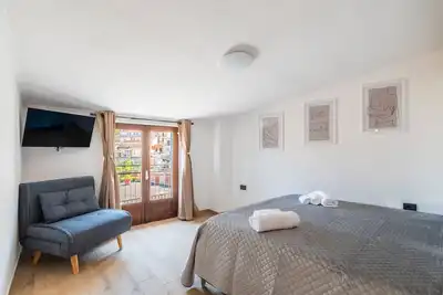 Image de Appartement 'Il Filo Azzurro 3' avec vue sur la mer, Wi-Fi et climatisation