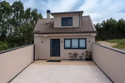 Image de Maison de vacances 'Muxia' avec vue sur la montagne, terrasse privée et Wi-Fi