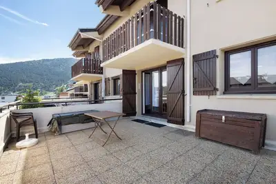 Image de Appartement \"Le Tetras\" avec vue sur le lac et terrasse privée