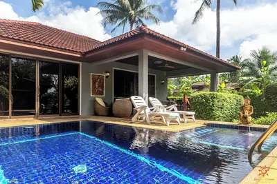 Image de Private pool villa 50 meters from the beach 🏝