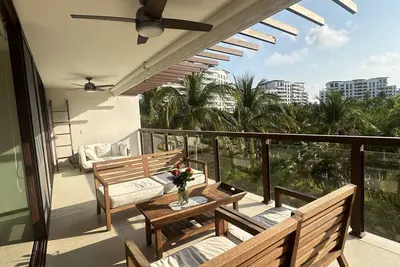 Image de Relaxing Apartment with Private Terrace in Acapulco Diamante - La Isla Residence
