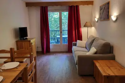 Image de Appartement 2 pièces pour 4 pers, au pied des télécabines, animaux admis