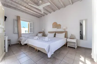 Image de Mykonos Twins 1 in Ornos Beach with Terrace, Ac, WiFi, Mountain view
