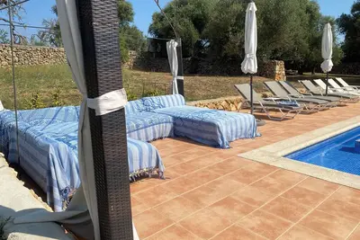 Image de Charming 2-bedroom villa in Santa Margalida with Ac, WiFi, fitness room