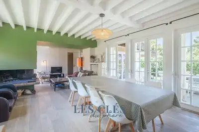 Villa proche centre et plage avec animaux admis, parking