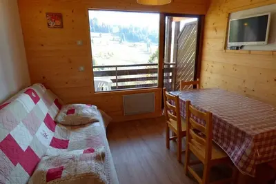 Image de Chaleureux studio 5 pers, vue sur pistes, Le Grand-Bornand