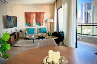 Image de Piantini Luxury Condo-Great balcony-Interior views-pool & gym @ Rooftop