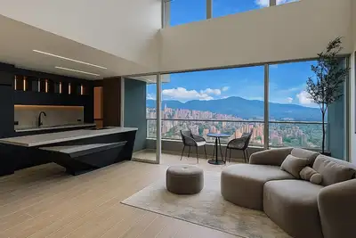 Image de El Poblado Luxury 2 story Penthouse 4br amazing, spacious with Breathtaking View