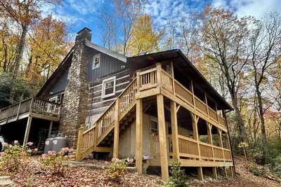 Image de Rustic 5br Cabin Near Grandfather Mtn, Linville & Blue Ridge Parkway – Sleeps 12